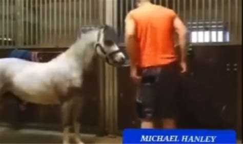 Michael hanley horse video porn - Feb 11, 2023 · Man in Orange Shirt Horse Video. As the video went viral online, people began speculating the identity of the man being mounted by the horse. Several people claimed that the man’s name was Michael Hanley as the clip depicting bestiality contains two captions, “Michael Hanley left his phone in the pub look what he was doing” and “Always keep a password on your phone,” suggesting that ... 